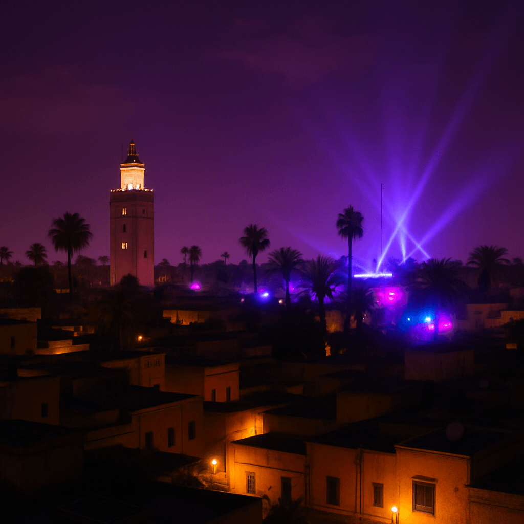 Marrakech by night